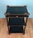 French ebonised side table - SOLD